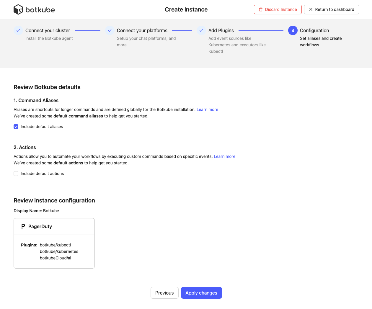 Cloud Instance Create